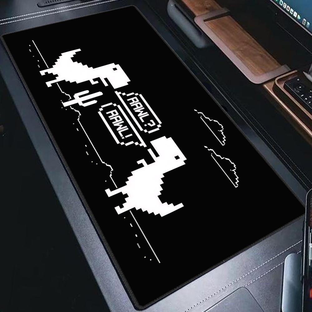 恐竜柄XXLマウスパッド、滑り止め加工のデスクマット、カフェ - Gaming Accessories Shop のレビューと価格