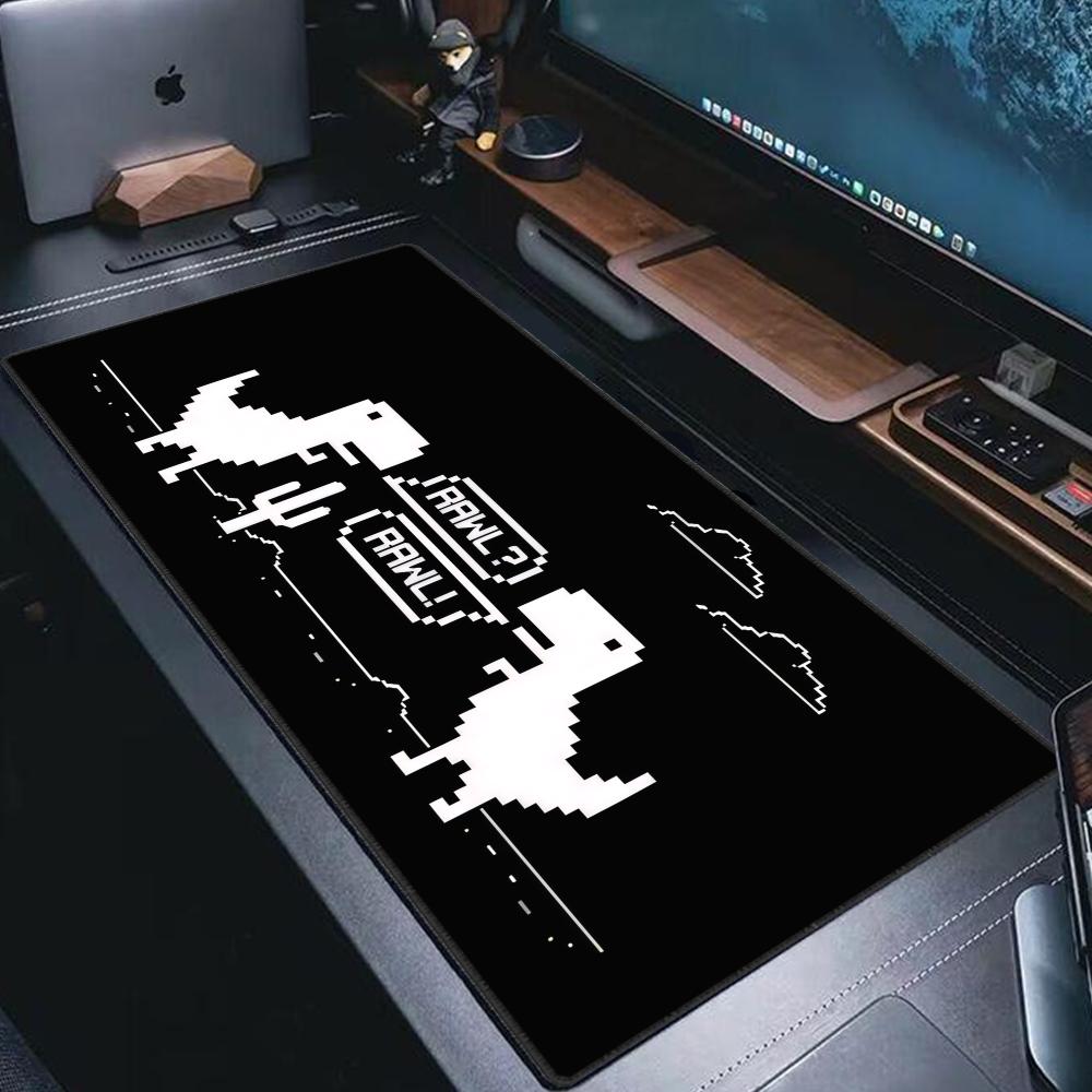 恐竜柄XXLマウスパッド、滑り止め加工のデスクマット、カフェ - Gaming Accessories Shop のレビューと価格