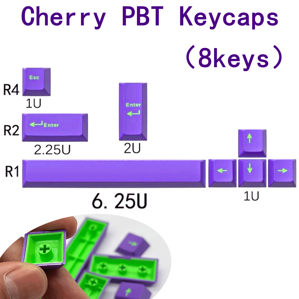 6.25U スペースキーキャップチェリープロファイル PBT - Gaming Accessories Aesthetic のレビューと価格